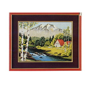 東京文化刺繍キット BSK-195 「アルプスの清流」(3号)