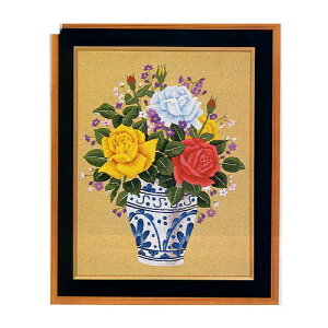 東京文化刺繍キット BSK-454 「つぼとばら」(4号) バラ 薔薇