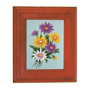 東京文化刺繍キット BSK-633 「ひなぎく」 (S号額付)