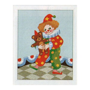 東京文化刺繍キット BSK-718 「哀しいピエロ」(1号額付)