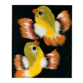 東京文化刺繍キット BSK-758 「小鳥」(1号額付)