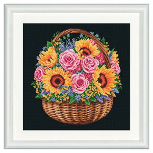 DUTCH STITCH BROTHERS NXXeb`hJLbg DSB016A "Flower Basket" (t[EoXPbg/zF:) yCO/[40`80xz