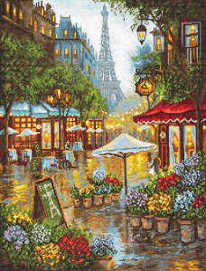 LETISTITCH NXXeb`hJLbg L8038 "Spring flowers, Paris / Relaunch" (t̉ p) yCO/[45`90xz