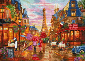 LETISTITCH �N���X�X�e�b�`�h�J�L�b�g L9975 After the Rain, Paris (�J�オ��̃p��) �y�C�O����/�[��45�`90�����x�z