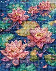 LETISTITCH �N���X�X�e�b�`�h�J�L�b�g L9910 Water lily (�X�C���� ���@) �y�C�O����/�[��45�`90�����x�z