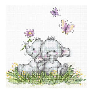 Luca-S NXXeb`hJLbg B1184 "Elephant Couple" (]ẼJbv) yCO/[40`80xz
