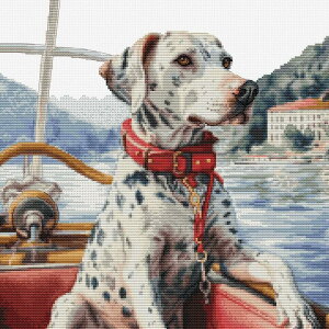 Luca-S NXXeb`hJLbg BU5039 "The Dalmatian on Lake Como" (R΂̃_VA ) yCO/[40`80xz
