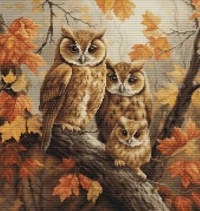 Luca-S NXXeb`hJLbg BU5045 "The Owls Family" (tNE̐eq) yCO/[40`80xz