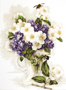 Luca-S NXXeb`hJLbg B512 "Vase with jasmine" (WX~̉ԕr) yCO/[40`80xz [JX