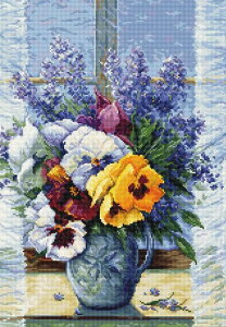 Luca-S NXXeb`hJLbg B7030 "Bouquet of Pansies" (pW[̉ԑ) yCO/[40`80xz