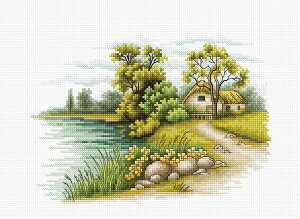 Luca-S NXXeb`hJLbg B2283 "Landscape with a Lake" (΂̕i) yCO/[40`80xz [JX