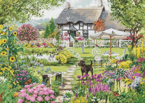Luca-S NXXeb`hJLbg B2412 "Cottage Garden" (Re[WEK[f) yCO/[40`80xz