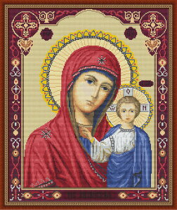 Luca-S NXXeb`hJLbg B446 "Icon of Kazan Mother of God" (JU̐_) yCO/[40`80xz [JX