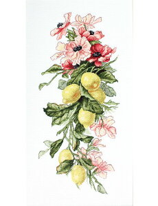 Luca-S NXXeb`hJLbg B210 "Flowers and lemon" (Ԃƃ) yCO/[40`80xz [JX