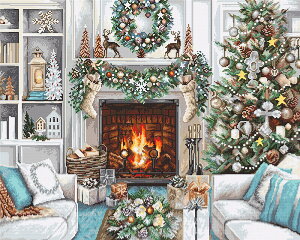 Luca-S NXXeb`hJLbg B2394 "Christmas Interior" (NX}XECeA) yCO/[40`80xz