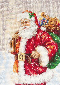 Luca-S クロスステッチ刺繍キット B575 "Santa Claus" (サンタクロース/クリスマス) 【海外取り寄せ/納期40〜80日程度】 ルーカス