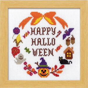 OlympusNXXeb`hJLbg 7471 unEB[Xv nEC Happy Halloween Wreath
