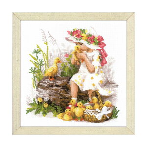 RIOLISNXXeb`hJLbg No.1781 uGirl with Ducklingsv (ƃAq) yCO/[30`60xz