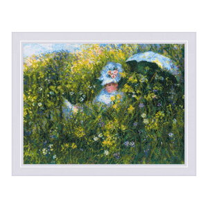 RIOLISNXXeb`hJLbg No.1850 "In the meadow" after Claude Monet's Painting (N[hEl `[bv) yCO/[1`2xz