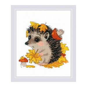 RIOLIS�N���X�X�e�b�`�h�J�L�b�g No.1882 �uThe Leaf Gatherer�v (���[�t�M���U���[) �y�C�O����/�[��30�`60�����x�z