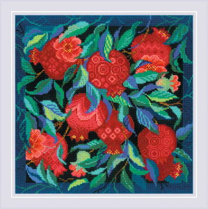 RIOLISNXXeb`hJLbg No.2269 "Panel/Cushion Pomegranate Garden" (уUN̒ NbV40cmp/pl) yCO/[30`60xz