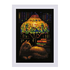 RIOLIS�N���X�X�e�b�`�h�J�L�b�g No.2281 Book Evening (��̓Ǐ� �L) �y�C�O����/�[��30�`60�����x�z