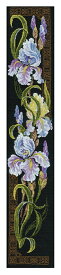 RIOLISクロスステッチ刺繍キット No.841 「Irises」 (アイリス) 【海外取り寄せ/納期30〜60日程度】
