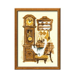 RIOLISNXXeb`hJLbg No.858 uCat with Clockv (vƔL lR) yCO/[30`60xz