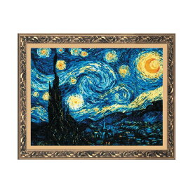 RIOLISクロスステッチ刺繍キット No.1088 「Starry Night」 after Vincent van Gogh's Painting (星月夜 フィンセント・ファン・ゴッホ)　【海外取り寄せ/納期30〜60日程度】