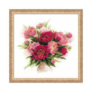 RIOLISNXXeb`hJLbg No.1259 uPeonies in a Vasev (ԕr̃VNN) yCO/[1`2xz䉖