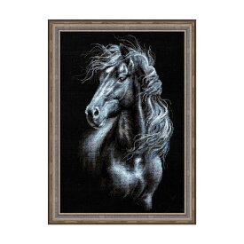 RIOLISクロスステッチ刺繍キット No.1494 「Breeze Through Mane」 (馬) 【海外取り寄せ/納期1〜2ヶ月程度】