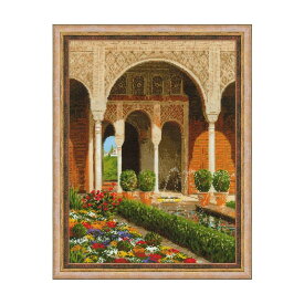 RIOLISクロスステッチ刺繍キット No.1579 「The Palace Garden」 (パレス・ガーデン) 【海外取り寄せ/納期30〜60日程度】