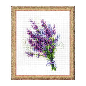 RIOLISNXXeb`hJLbg No.1607 uBouquet with Lavenderv (x_[̃u[P ԑ) yCO/[30`60xz