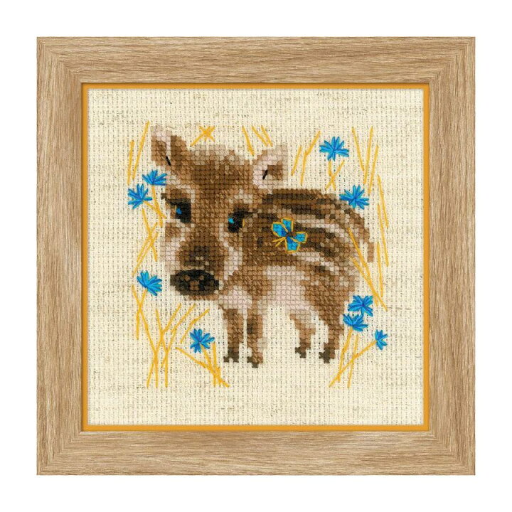 楽天市場】RIOLISクロスステッチ刺繍キット No.1756 「Little Boar 
