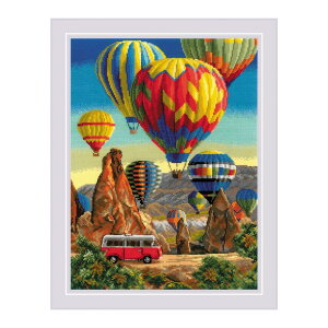 RIOLIS�N���X�X�e�b�`�h�J�L�b�g No.2021 Festival in Cappadocia (�J�b�p�h�L�A�̍ՓT) �y�C�O����/�[��30�`60�����x�z
