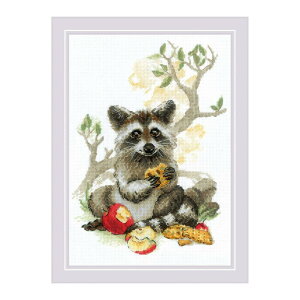 RIOLIS�N���X�X�e�b�`�h�J�L�b�g No.2033 "Fluffy Sweet Tooth" �y�C�O����/�[��30�`60�����x�z