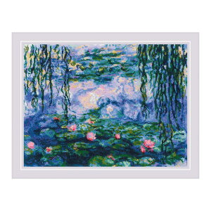 RIOLISNXXeb`hJLbg No.2034 "Water Lilies" after Claude Monet's Painting (N[hEl @) yCO/[1`2xz