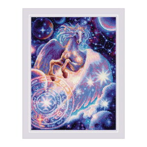 RIOLISクロスステッチ刺繍キット No.2062 "Pegasus Constellation" (ペガサス) 【海外取り寄せ/納期30〜60日程度】