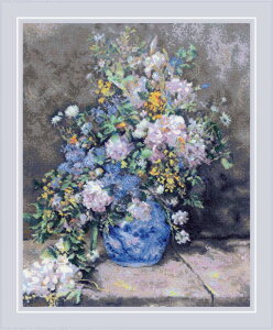 RIOLISNXXeb`hJLbg No.2137 "Spring Bouquet after P. A. Renoir's Painting (m[ t̉ԑ) yCO/[30`60xz