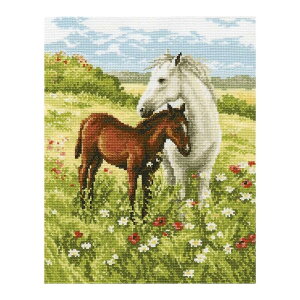 RTO クロスステッチ刺繍キット M326 「Tenderness」 (優しさ 馬) 【海外取り寄せ/通常納期40〜80日程度】