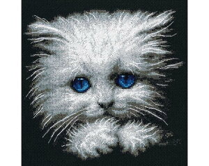 RTO クロスステッチ刺繍キット M676 「Fluffy」 (ネコ) 【海外取り寄せ/通常納期40〜80日程度】
