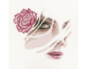 RTO クロスステッチ刺繍キット M567 「Coral rose」 (コーラルローズ) 【海外取り寄せ/通常納期40〜80日程度】