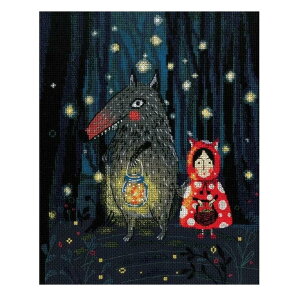 RTO クロスステッチ刺繍キット M830 "This is the story of Little Red Riding Hood" (赤ずきんちゃん) 【海外取り寄せ/通常納期40〜80日程度】
