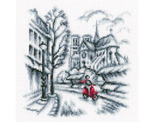 RTO �N���X�X�e�b�`�h�J�L�b�g C334 �uOn the streets of Paris�v (�p���̊X����) �y�C�O����/�ʏ�[��40�`80�����x�z