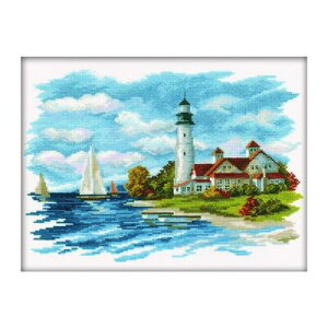 RTO クロスステッチ刺繍キット M198 「Seaside Beauty」 (海辺の美しさ) 【海外取り寄せ/通常納期40〜80日程度】