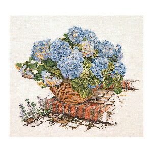 Thea Gouverneur NXXeb`hJLbg No.2046A uBlue Hydrangeav(zFȃAC[_/z AWTC  ) I_ eAEO[Fk[ y/[40`80xz