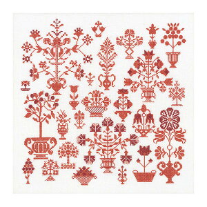 Thea Gouverneur NXXeb`hJLbg No.2092 uAntique Flower Samplerv(AeB[NEt[ETv[ ) I_ eAEO[Fk[ y/[40`80xz