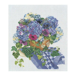 Thea Gouverneur NXXeb`hJLbgNo.3025 uHydrangea-Anemonev(zԂƃAll AWTC  ) I_ eAEO[Fk[ y/[40`80xz
