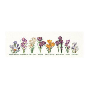 Thea Gouverneur �N���X�X�e�b�`�h�J�L�b�gNo.3074 �uCrocus Panel�v(�N���b�J�X�E�p�l�� ��) �I�����_ �e�A�E�O�[���F���k�[�� �y����/�[��40�`80�����x�z