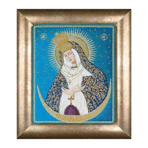 Thea Gouverneur �N���X�X�e�b�`�h�J�L�b�gNo.530A �uOur Lady of the Gate of Dawn�v (�閾���̖�) �I�����_ �e�A�E�O�[���F���k�[�� �y����/�[��40�`80�����x�z